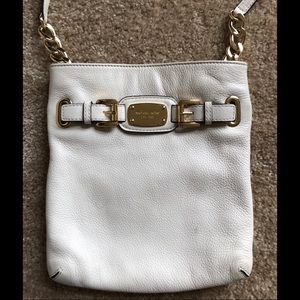White Michael Kors Crossbody
